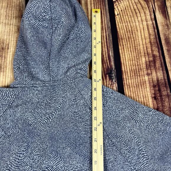 Under Armour UA Rival All Over Print Gray Long Sleeve Printed Hoodie Men’s Small - Picture 8 of 9